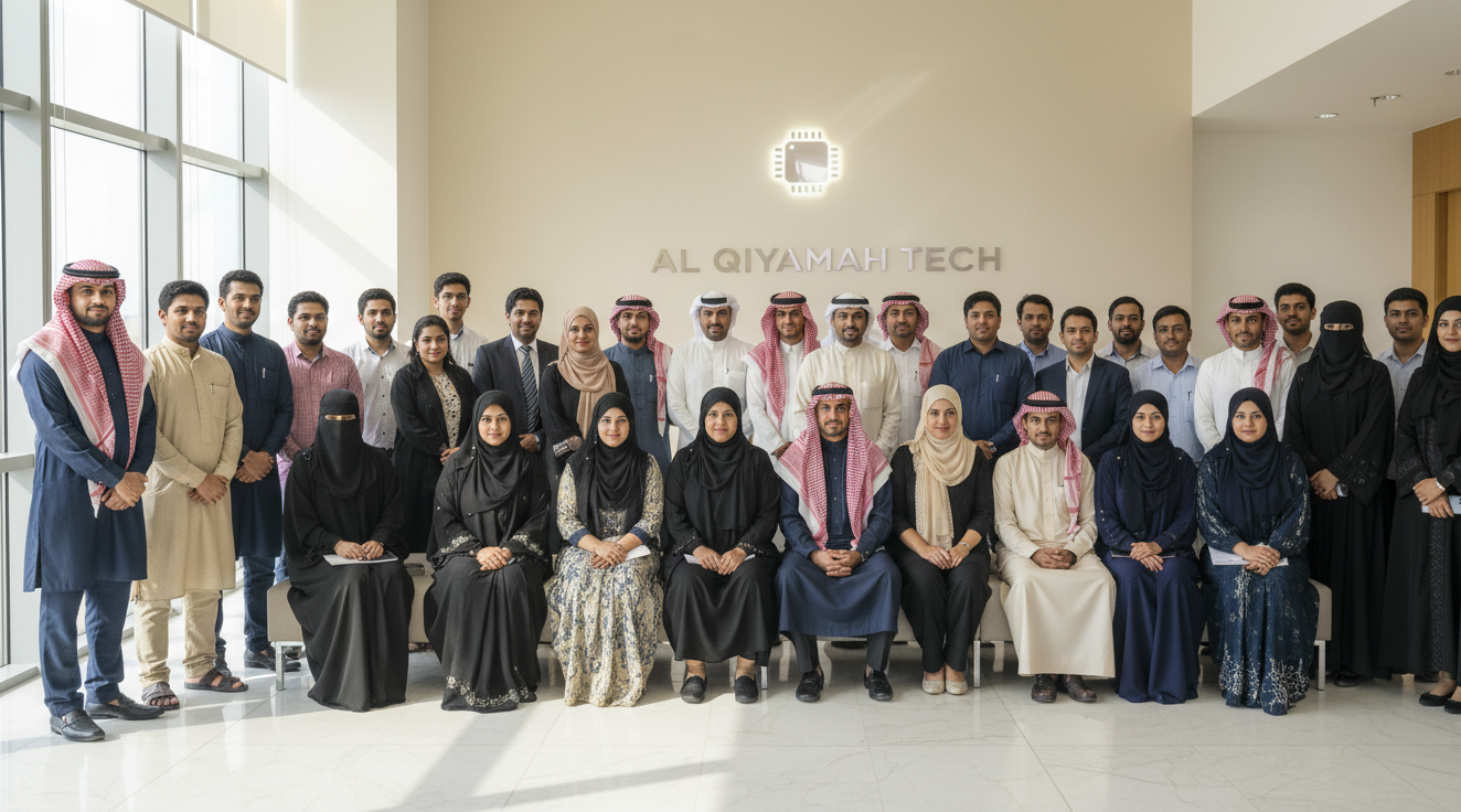 Team in Saudi Arabia